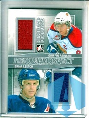 2013-14 ITG Heroes and Prospects Silver 1/40 Brian Leetch Griffin Reinhart